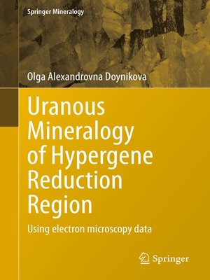 cover image of Uranous Mineralogy of Hypergene Reduction Region
